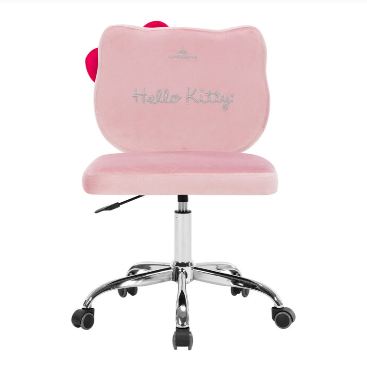 Isabelle Max Mariario Hello Kitty Kawaii Swivel Vanity Chair